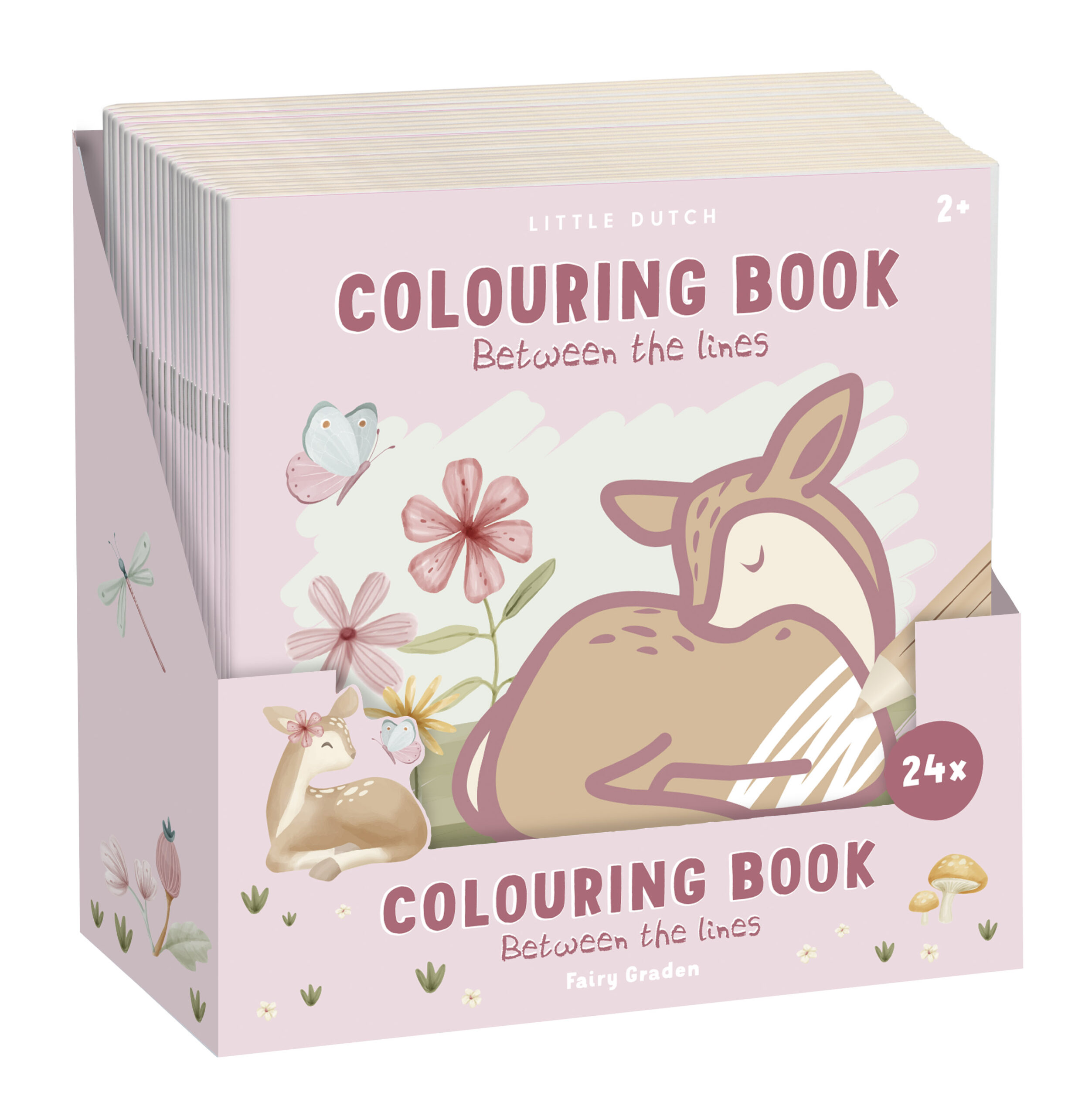 Libro da colorare Fairy Garden - immagine 3