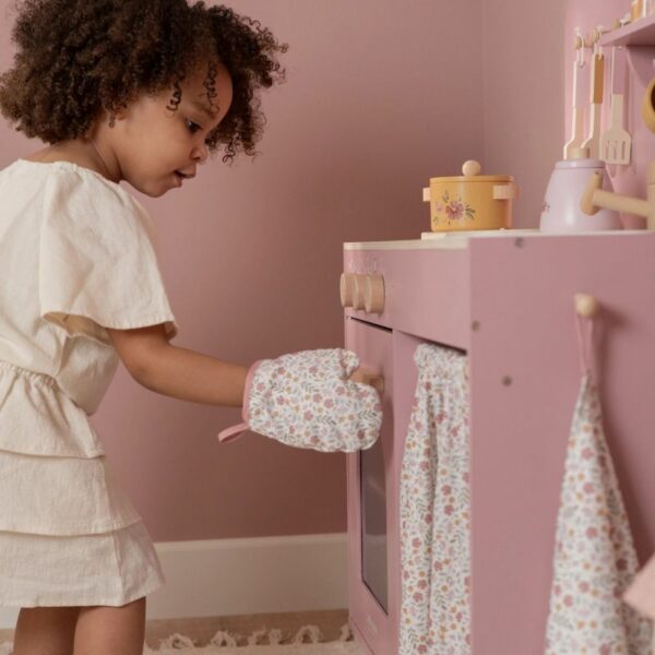Cucina giocattolo in legno - Rosa