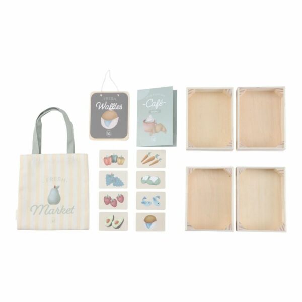 Wooden market stall  FSC