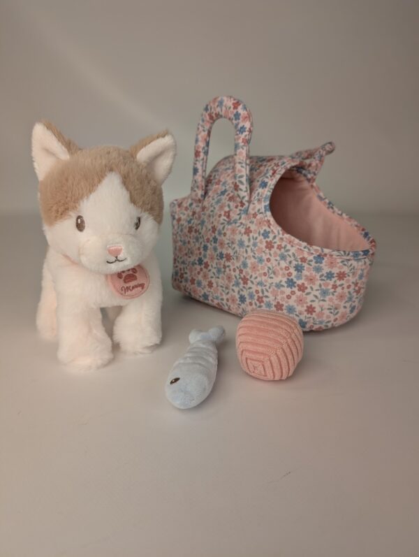 Peluche gatto Marley con borsa GRS
