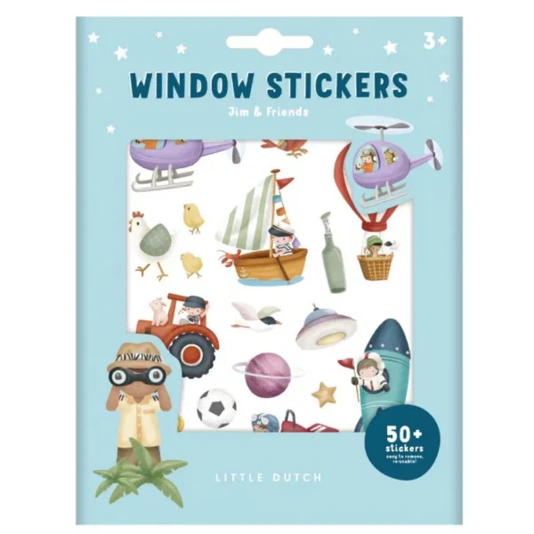 Adesivi senza colla Jim & friends