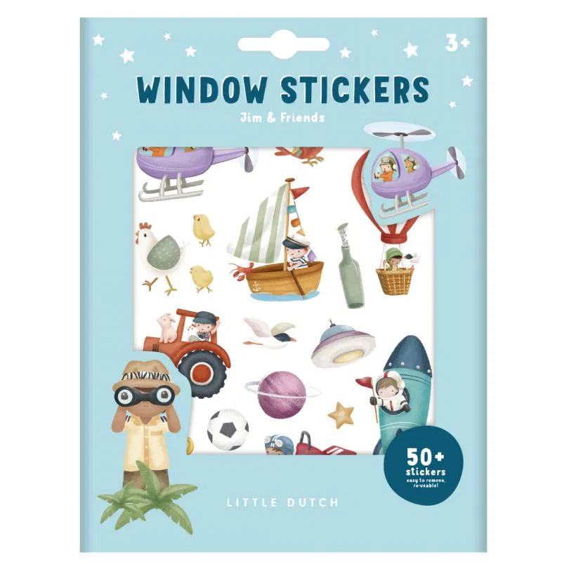 Adesivi senza colla Jim & friends