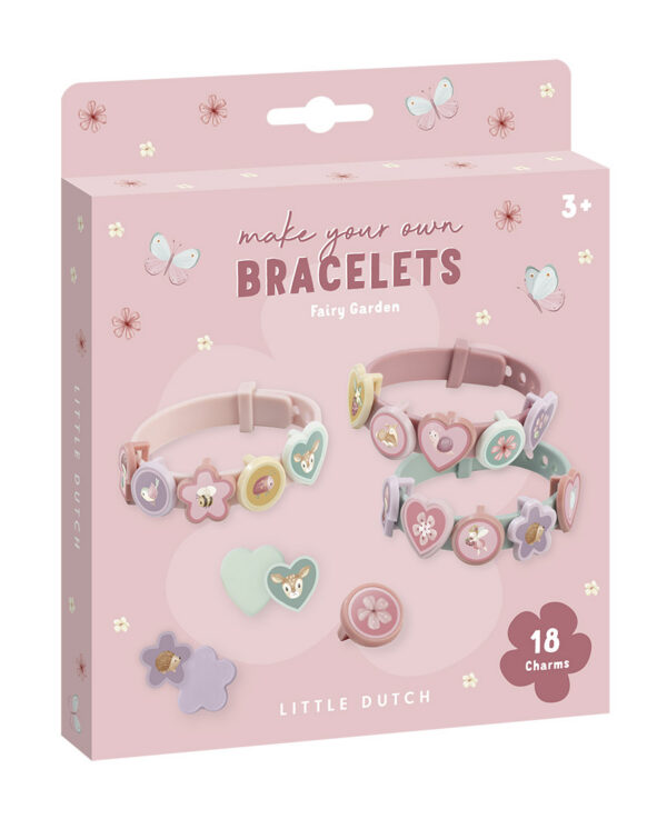Set Braccialetti e charms Fairy Garden