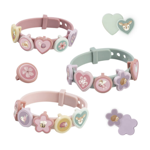 Set Braccialetti e charms Fairy Garden