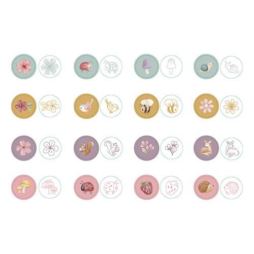 126015_4 Set 16 timbrini Fairy Garden