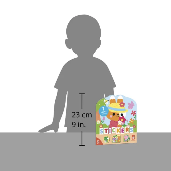 QUADERNO DI ADESIVI - LA CAMPAGNA