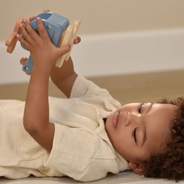 Wooden Helicopter FSC