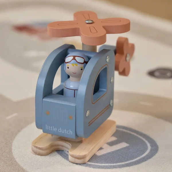 Wooden Helicopter FSC