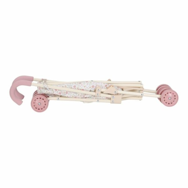 Passeggino per bambole in metallo Soft Flowers