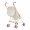 Passeggino per bambole in metallo Soft Flowers