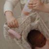 Passeggino per bambole in metallo Soft Flowers