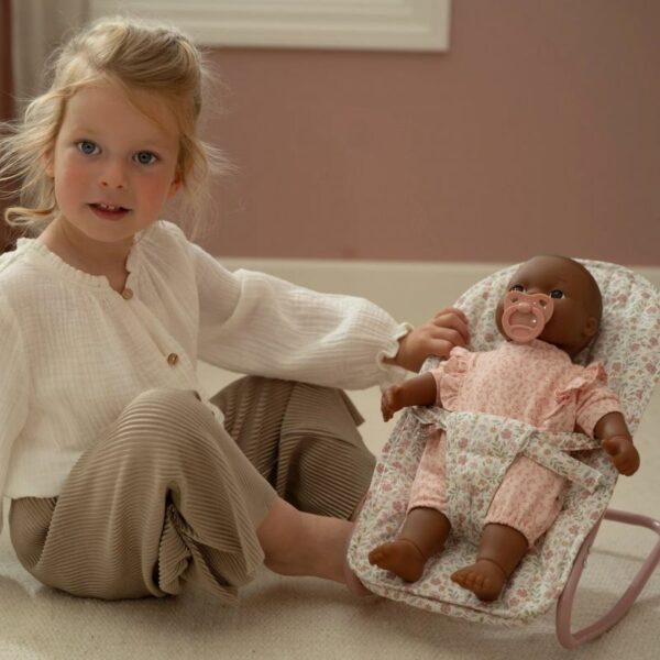 Sdraietta per bambole Soft Flowers