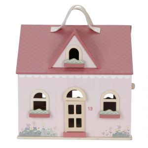 Wooden portable dollhouse FSC