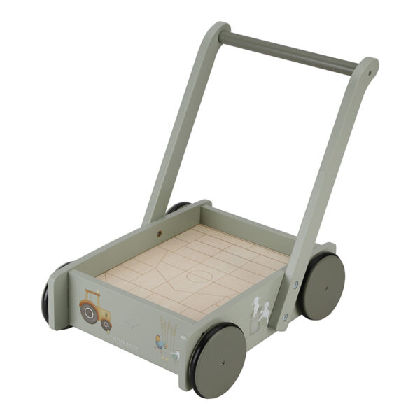 Baby Walker - Carrellino primi passi con costruzioni FSC Little Farm