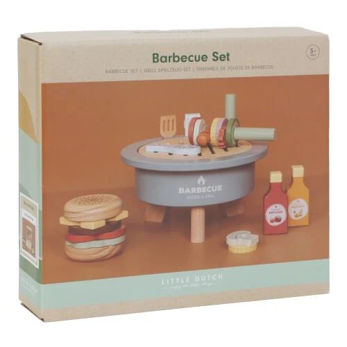 Wooden Barbecue Toy Set FSC