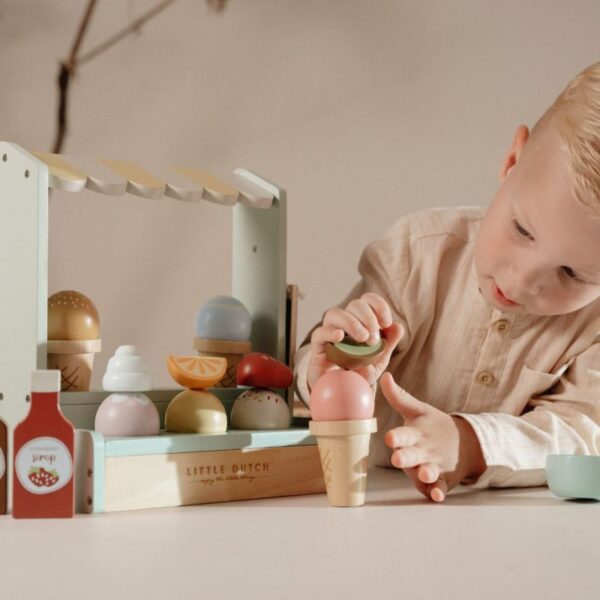 Wooden Toy Ice Cream Shop FSC