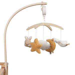 Wooden Music Mobile Newborn Naturals FSC