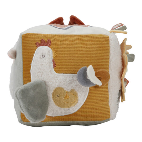 Soft activity cube Little Farm