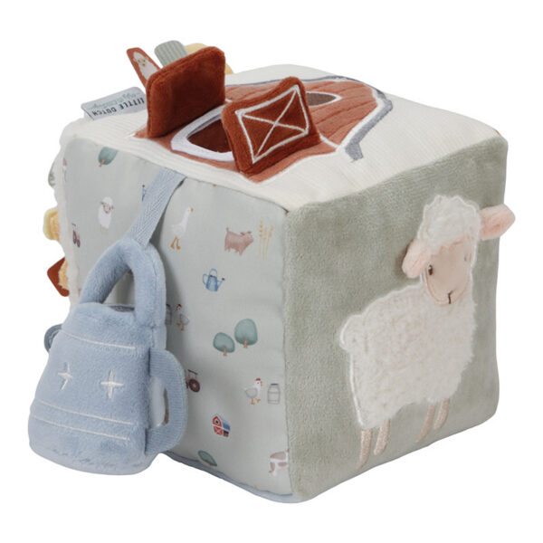 Soft activity cube Little Farm