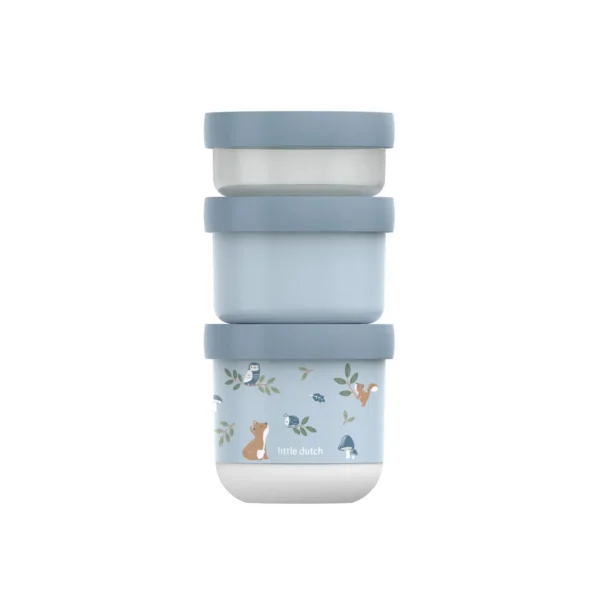 Snack box Stack - Set da 3 pezzi Amici della Foresta