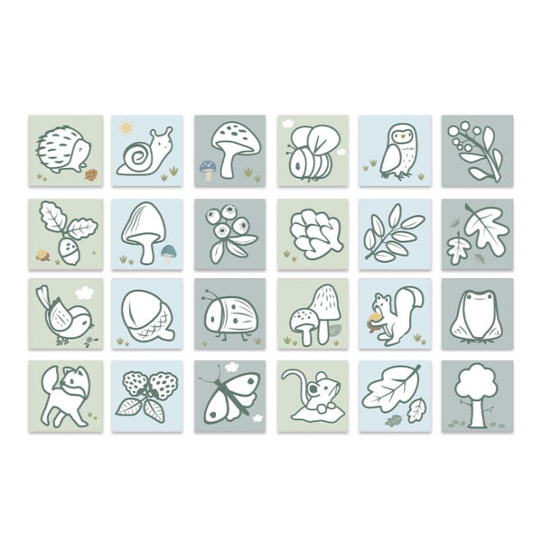 Libro da colorare Forest Friends - 1 pezzo