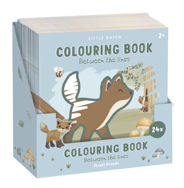 Libro da colorare Forest Friends - 1 pezzo