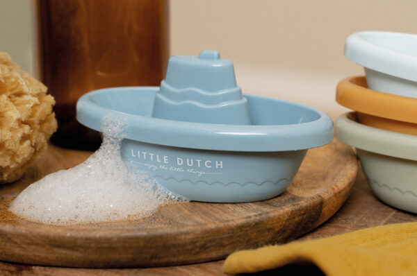 Barchette da bagno blu