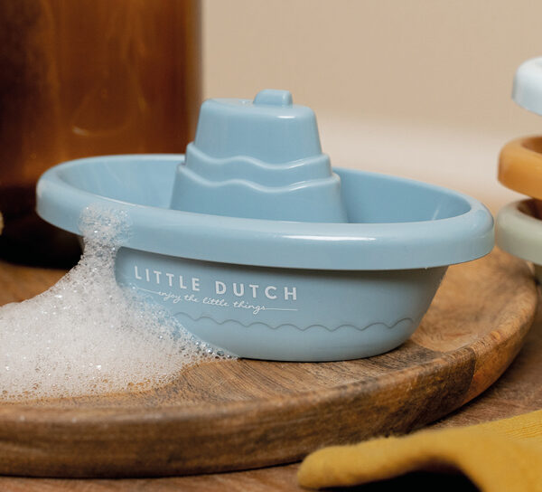 Barchette da bagno blu