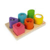 J05332 Puzzle 6 cubi sensoriali - I Wood