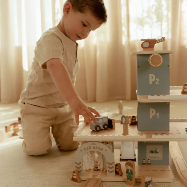 Garage multipiano in legno