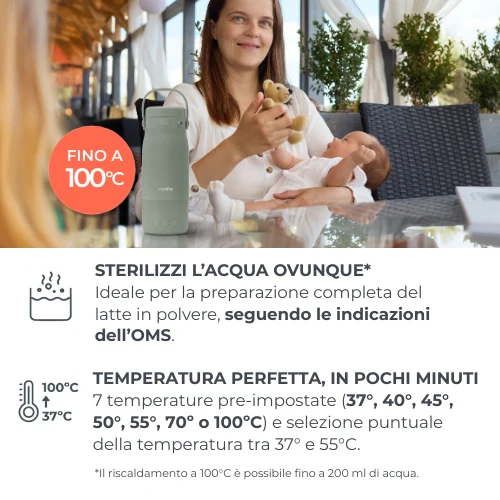 HOT N GO Bollitore e scalda latte  portatile NEW