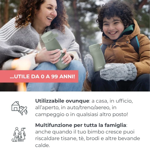 HOT N GO Bollitore e scalda latte  portatile NEW