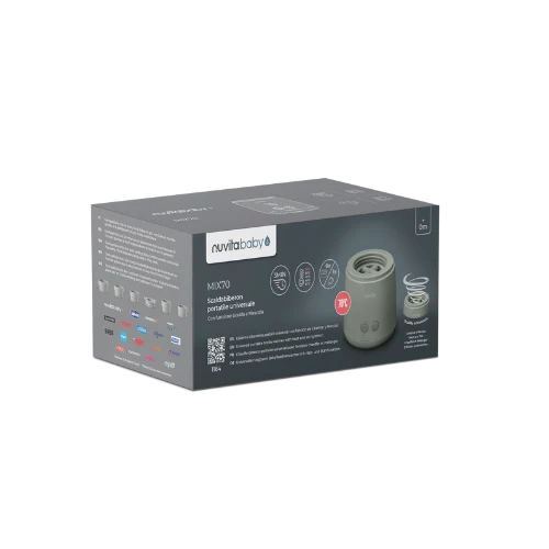 Mix70   - Scaldabiberon portatile universale con funzione di mescolamento  FINO A 70    NEW