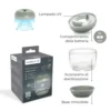 Sterilizzatore portatile a raggi   UV - SAGE GREEN