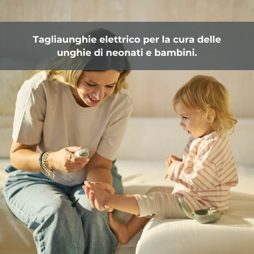 TRIMMY - Tagliaunghie elettrico SAGE GREEN NEW