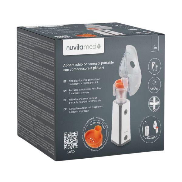 Apparecchio aerosol portatile a pistone