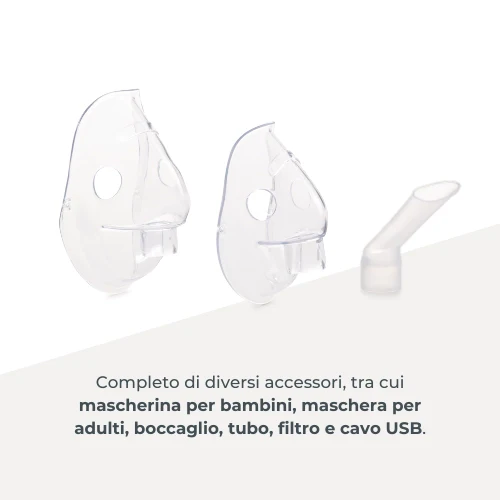 Apparecchio aerosol portatile a pistone