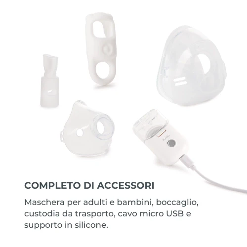 Apparecchio aerosol MESH indossabile