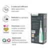 SONIC CLEAN CARE - Spazzolino elettrico per neonati e bambini CON 2 TESTINE PICCOLE e 1 MEDIA INCLUSE  3m+