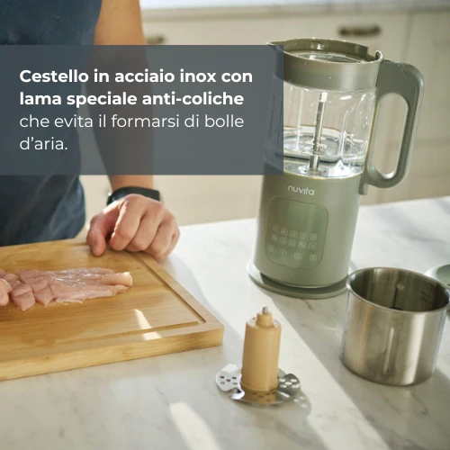 MAGIC PAPPA  Robot da cucina SAGE GREEN NEW