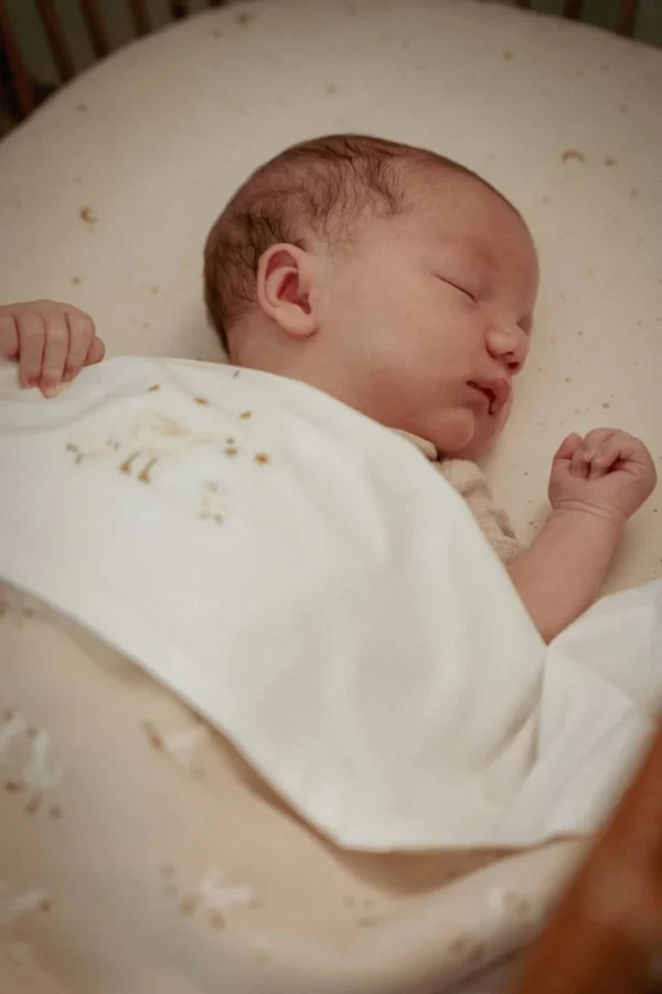 lenzuolo ang lettino luna stelle 70x150